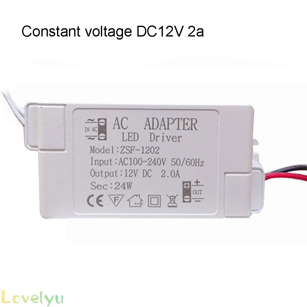 ⭐24H SHIPING ⭐LED Transformer 230 V to 12 V, LED Transformer 24 W 2 A, LED Driver Power Supply