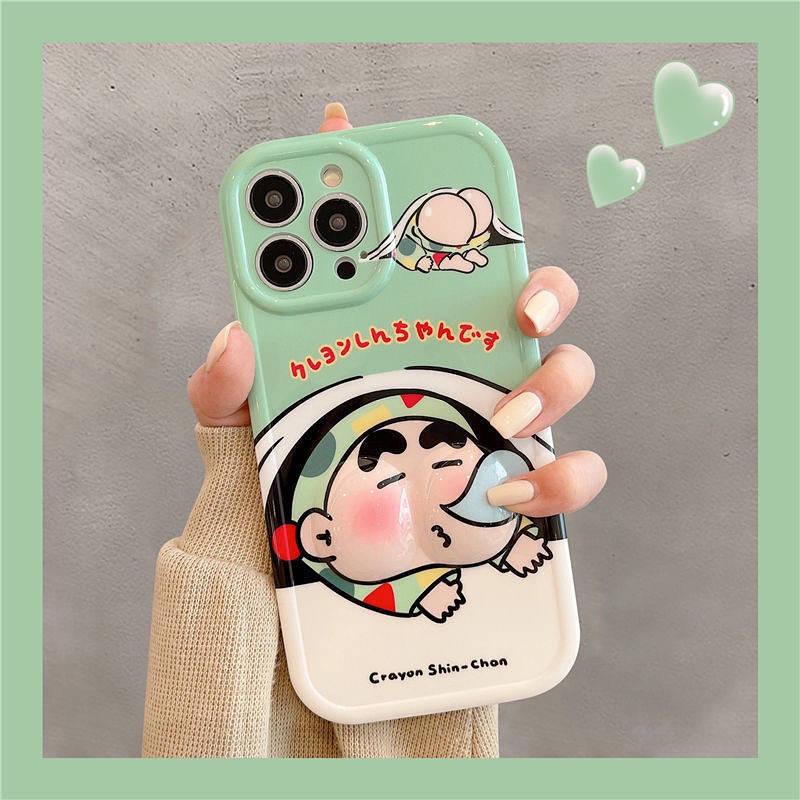 Cartoon Sleeping Xiaoxin Apple 14promax Phone Case Iphone13/12/11 Soft Case Xsmax 8Plus H8Cv