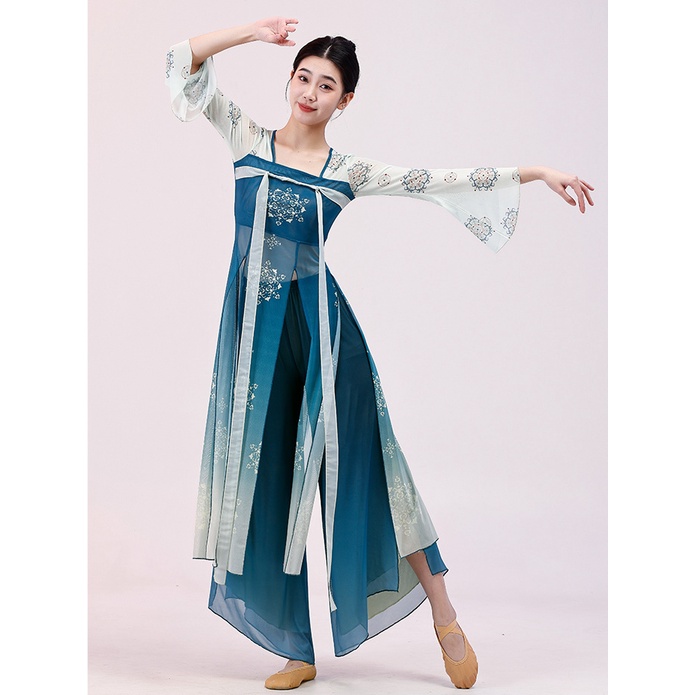 Bộ Trang Phục Biểu Diễn Múa Truyền Thống Trung Hoa Huaxia W1A2