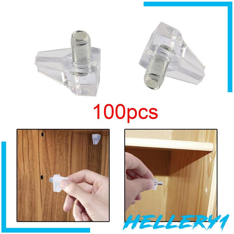 Set 100 Chốt Cố Định Giá Đỡ Kệ Thay Thế Tiện Dụng