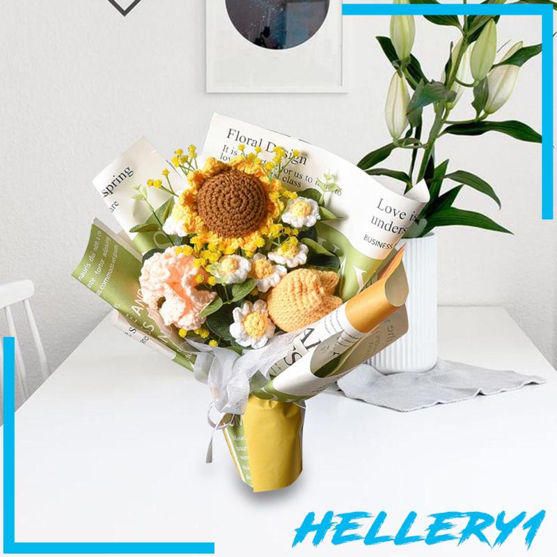 Bó Hoa Cúc May Mắn Đan Móc Hoàn Thiện Làm Quà Tặng Đám Cưới