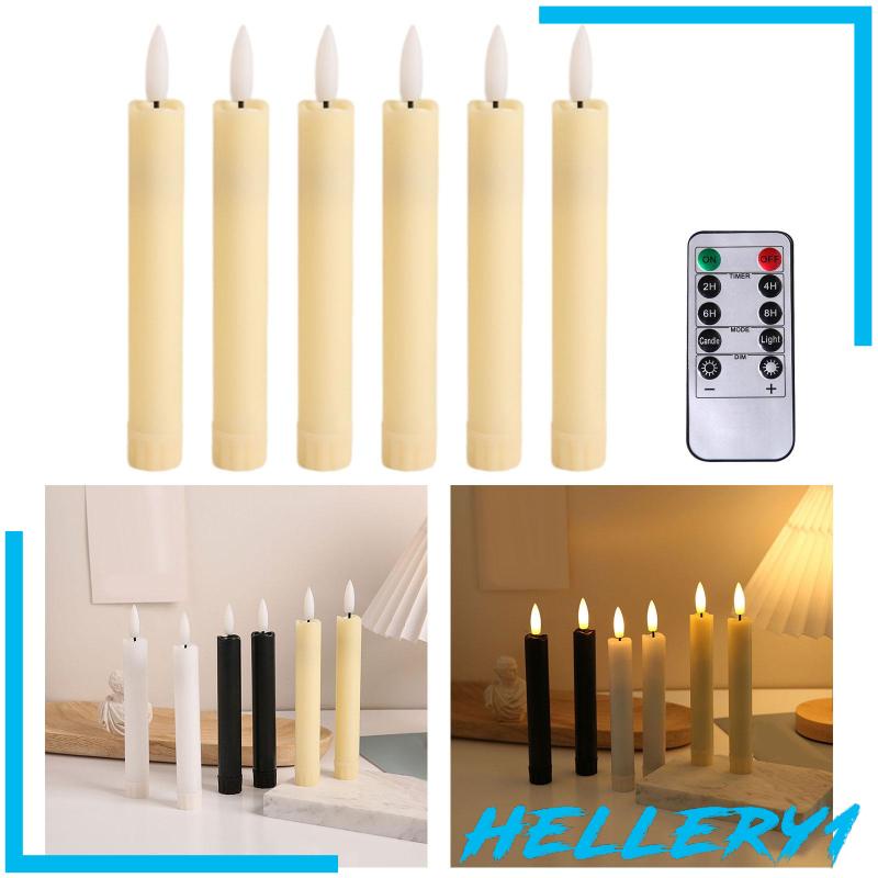 Bộ 6 Cây Nến Đèn LED Không Lửa Cho Tiệc Halloween