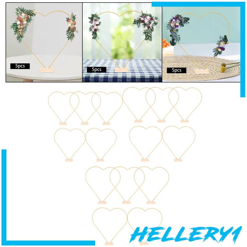 Bộ 5 Vòng Hoa Kim Loại Treo Trang Trí Tiệc Giáng Sinh