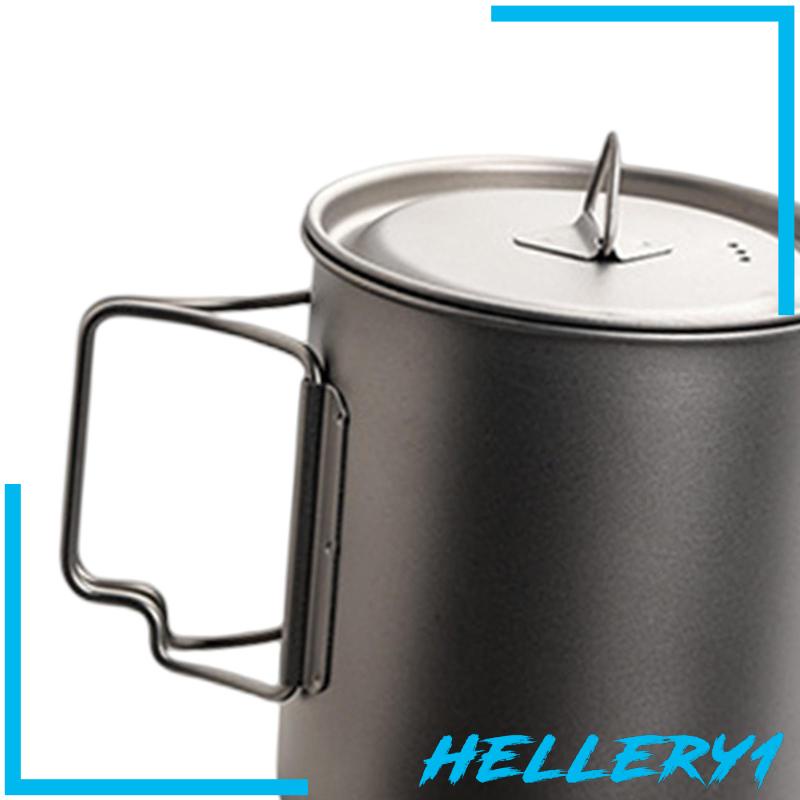 Cốc Uống Nước Bằng Titan Có Nắp Đậy Tiện Dụng