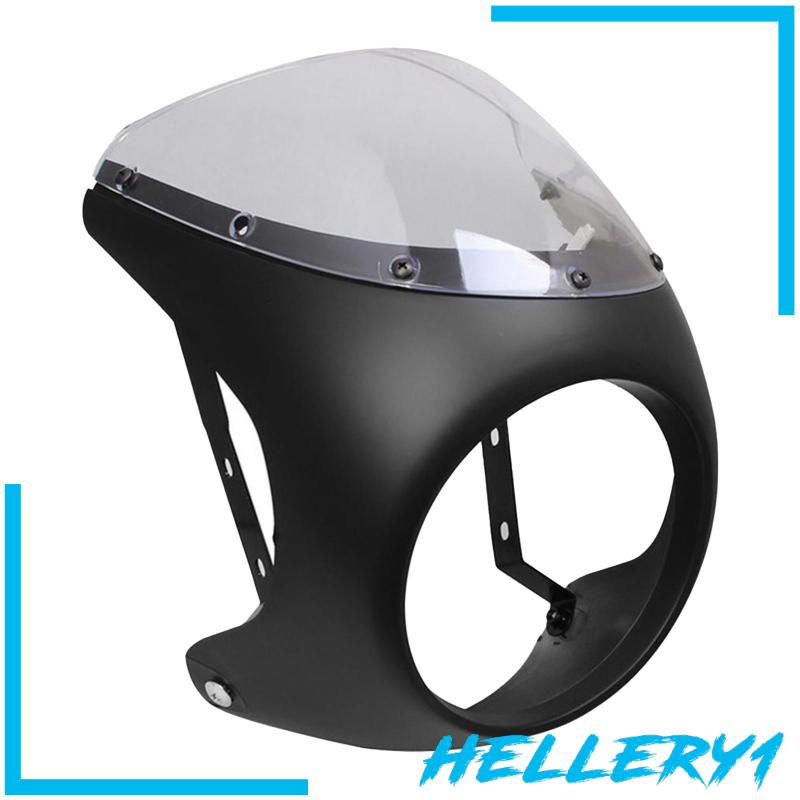 Kính Chắn Gió Bảo Vệ Màn Hình Đèn Pha Thay Thế Cho Xe Mô Tô Cafe Racer