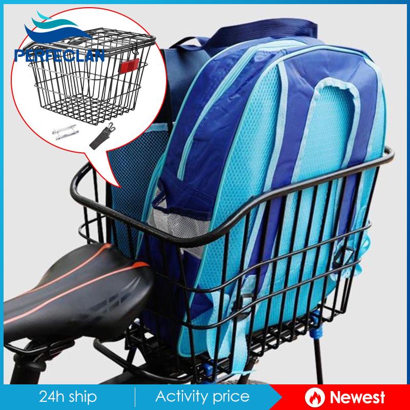 Giỏ Đựng Đồ Dùng Màu Đen Thiết Kế Nhỏ Gọn Tiện Dụng Cho Xe Đạp Leo Núi / Cắm Trại