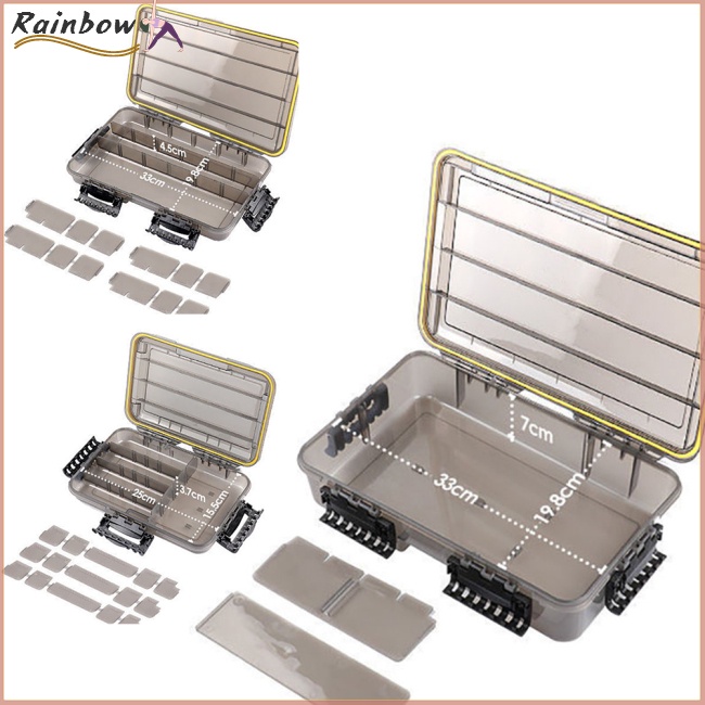 Hộp Nhựa Đựng Dụng Cụ Câu Cá Chống Nắng Có Thể Điều Chỉnh 3600 3700