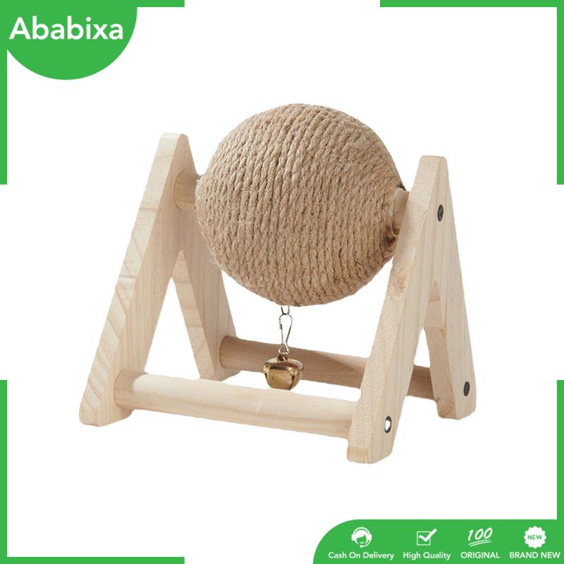 Đồ Chơi Cào Móng Bằng Gỗ Chống Cào Cho Thỏ / Mèo Cưng