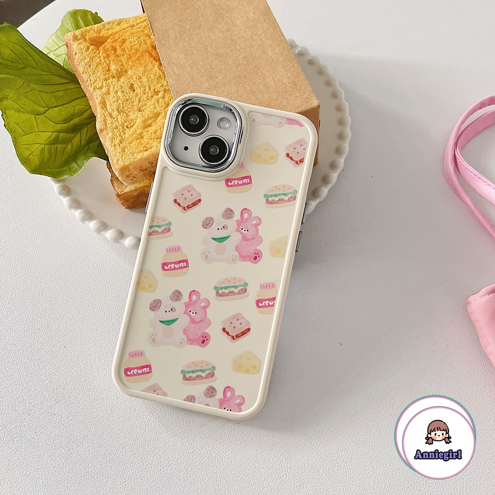 Ốp Điện Thoại Kim Loại Nhiều Màu Sắc Họa Tiết Động Vật Cho iPhone 14 Pro Max 11 12 13 Pro Max