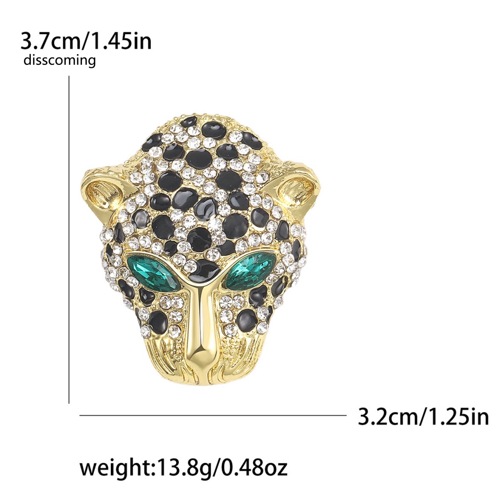 Áo Thun SL SL SL SL SL SL SL| Ghim Cài Áo Hình Đầu Báo Đính Đá Thời Trang Cho Nam