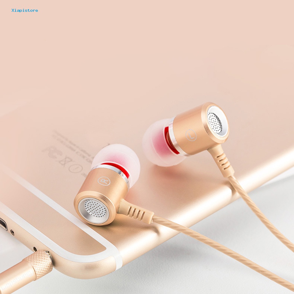 Tai Nghe Nhét Tai Jack 35mm Âm Thanh Siêu Trầm Cho iPhone Android