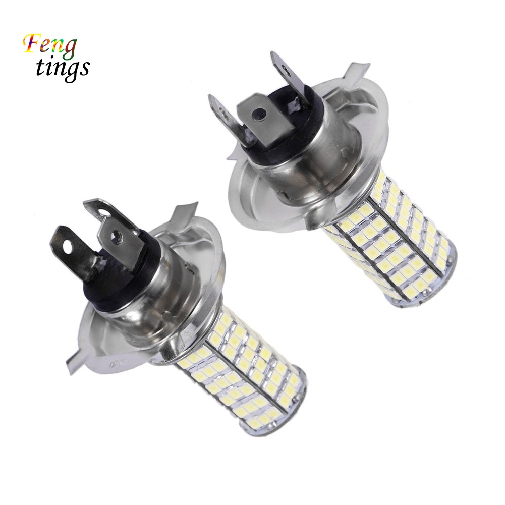 Bộ 2 Đèn Pha Chống Sương Mù H4 DC12V 120LED SMD Cho Xe Hơi