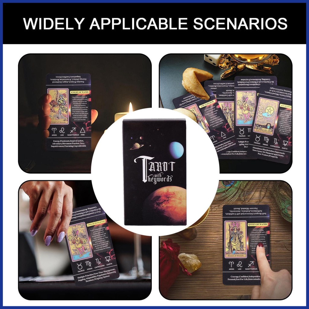 Bộ Bài Tarot Oracle Chuyên Dụng Chất Lượng Cao