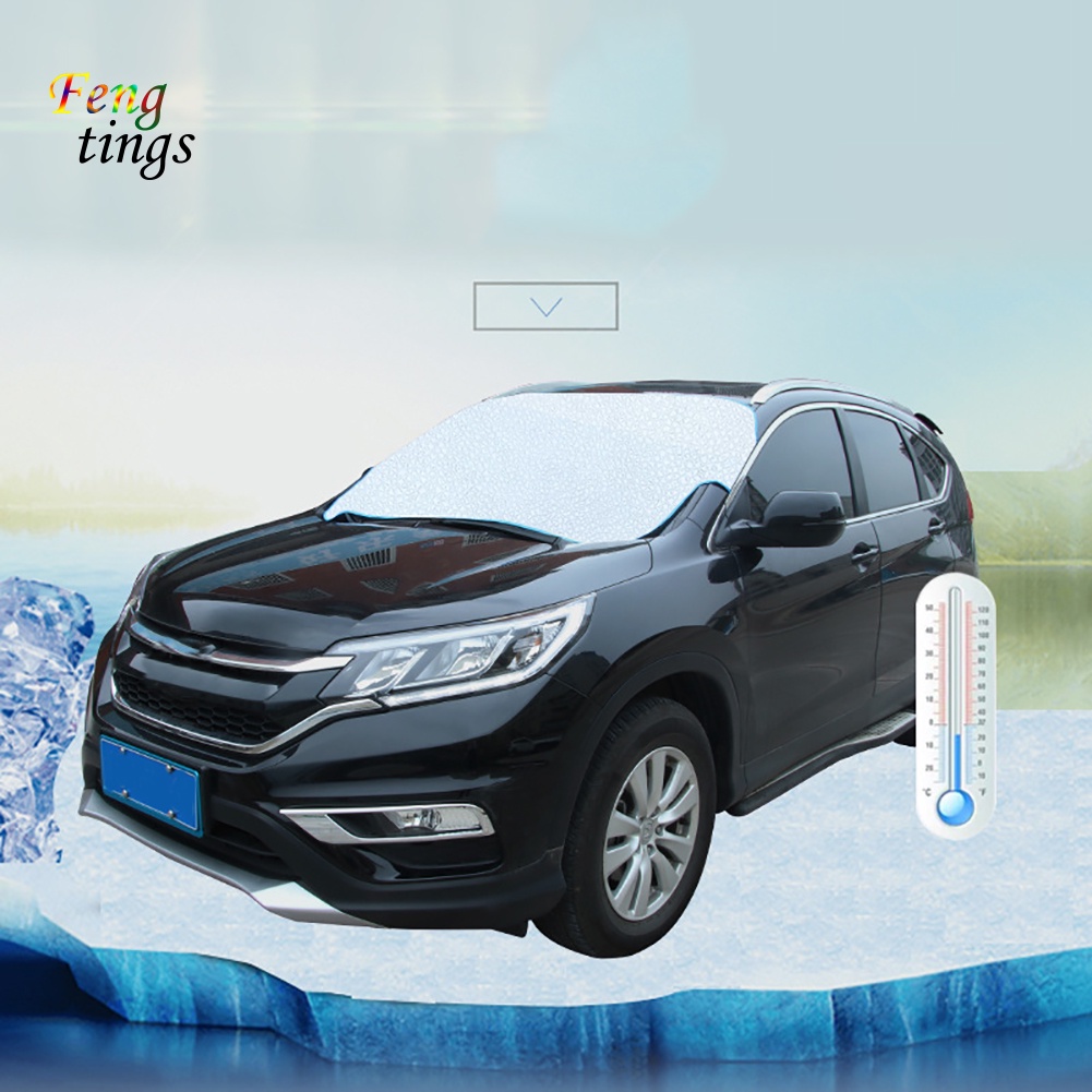 Tấm Phim Nhôm Che Nắng Chống Tia UV Bảo Vệ Kính Chắn Gió Xe Hơi