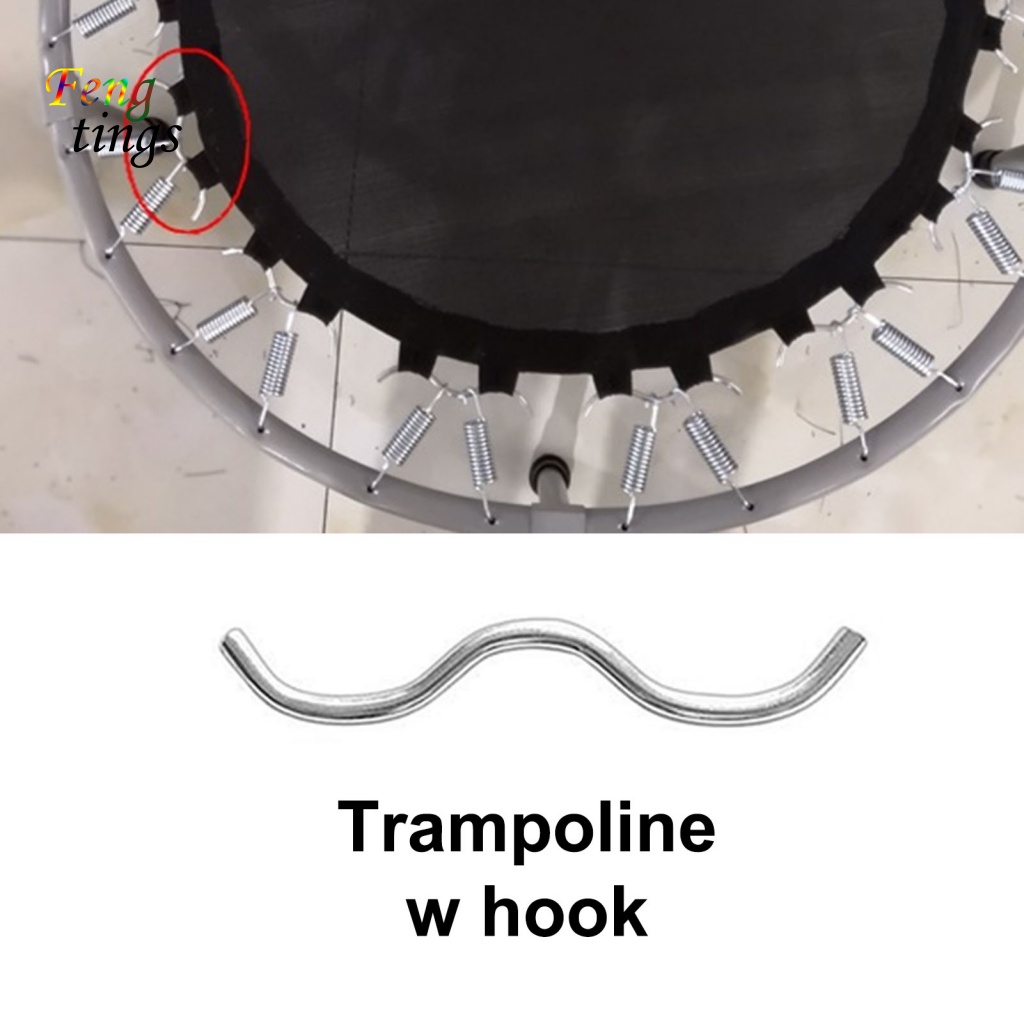 Móc Nối Dây Điện Bằng Sắt Bền Ổn Định Thay Thế Cho Trampoline W