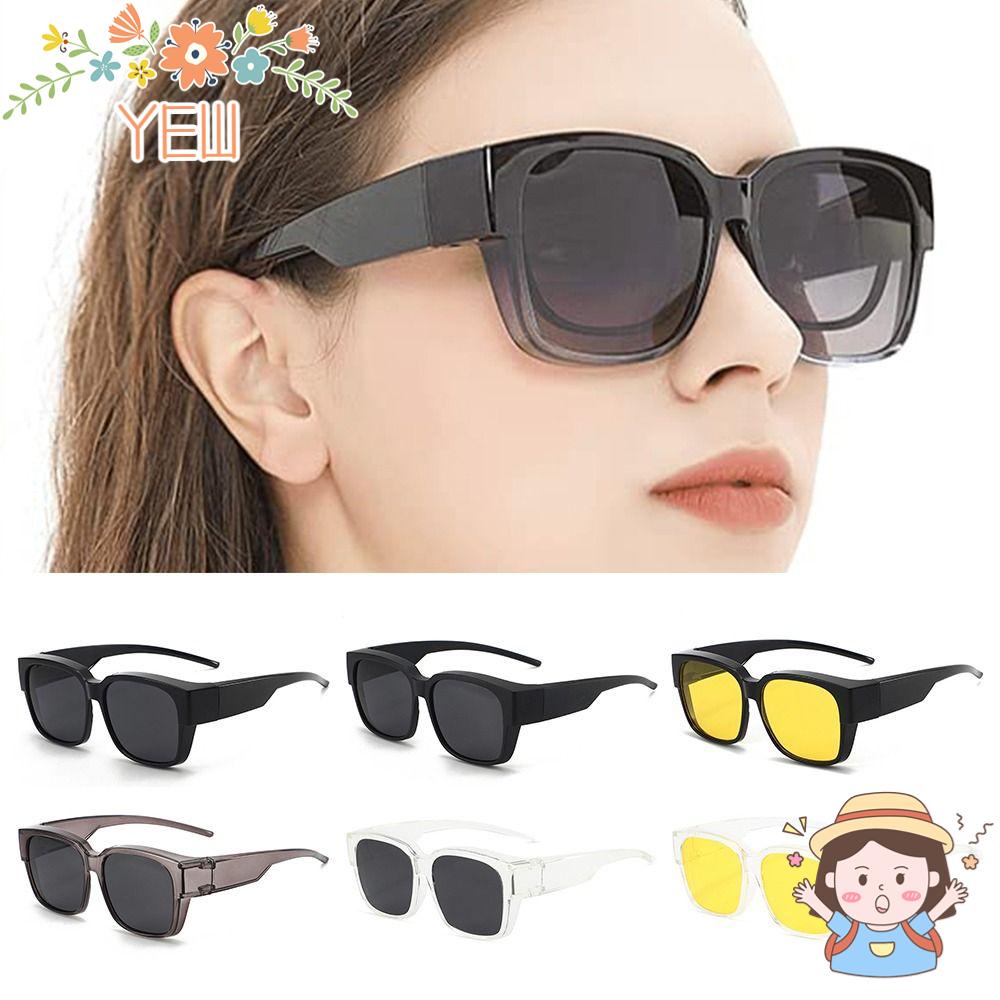 Kính Mát Tròng Vuông Phù Hợp Cho Lái Xe Dành Cho Nam Nữ