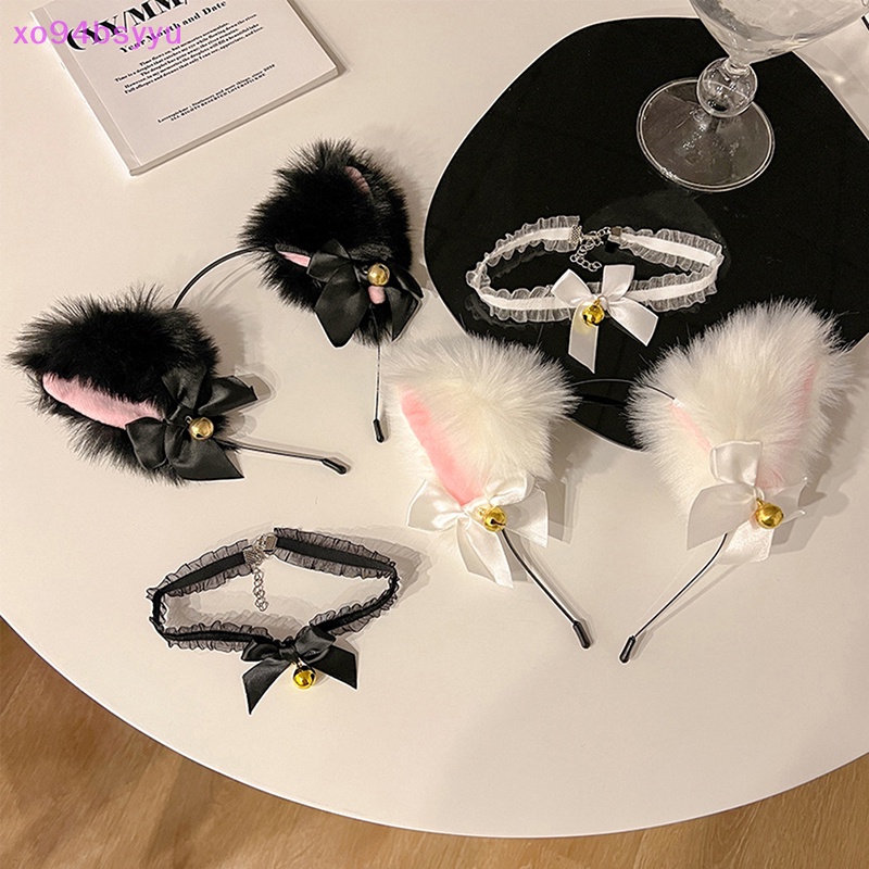 Băng Đô Tai Mèo xo94bsyyu Hóa Trang Halloween