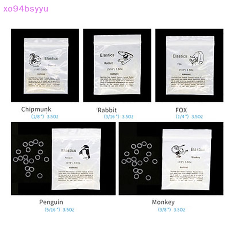 100 / 1 Túi Dây Cao Su Chỉnh Hình Chỉnh Hình Răng Xo94Bsyu