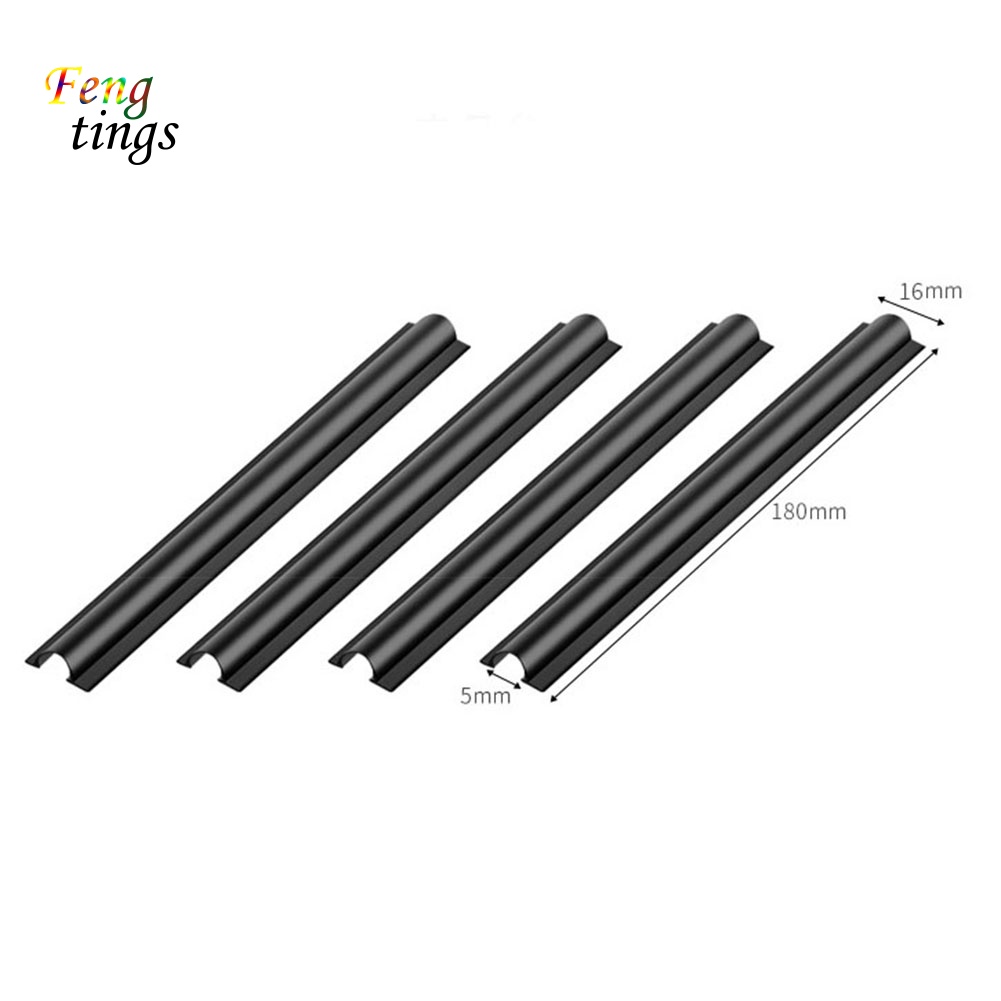 Set 4 Vỏ Bọc Dây Cáp Tàng Hình Bảo Vệ Dây Cáp Cho Xe Hơi