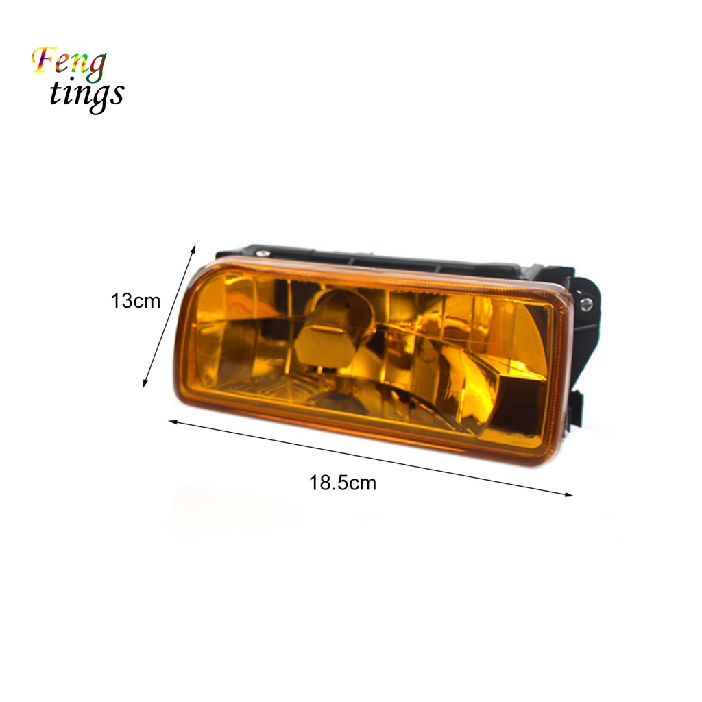 Bộ 2 Khung Viền Đèn Pha Xe Hơi Màu Vàng 63178357389 53178357390 Phụ Kiện Chuyên Dụng Dành Cho BMW E36 92-98 E36