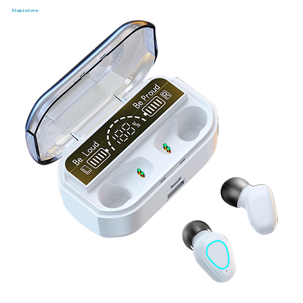 Tai Nghe Nhét Tai Bluetooth G28 Chống Ồn Có Màn Hình Kỹ Thuật Số Kèm Hộp Sạc
