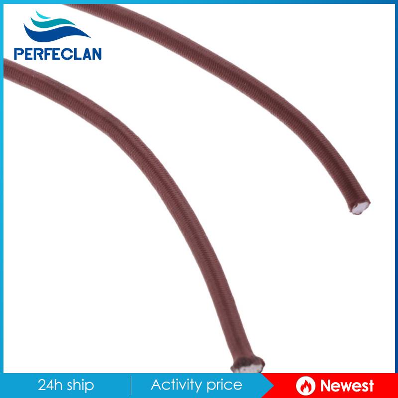 Dây Cước Co Giãn Chống Sốc Màu Cà Phê 5mm 6mm Cho Thuyền Kayak