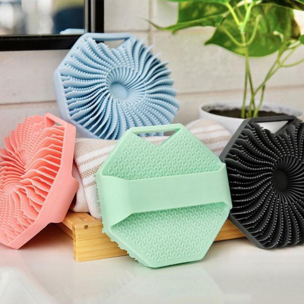 Bàn Chải Silicone Massage Cơ Thể Không Mùi Khử Trùng Và Khử Mùi