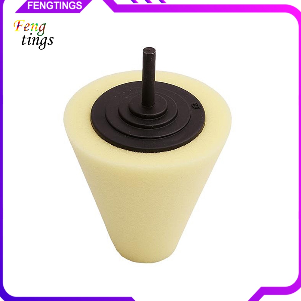 Miếng Xốp Hình Nón 6mm Đánh Bóng Trục Bánh Xe Hơi