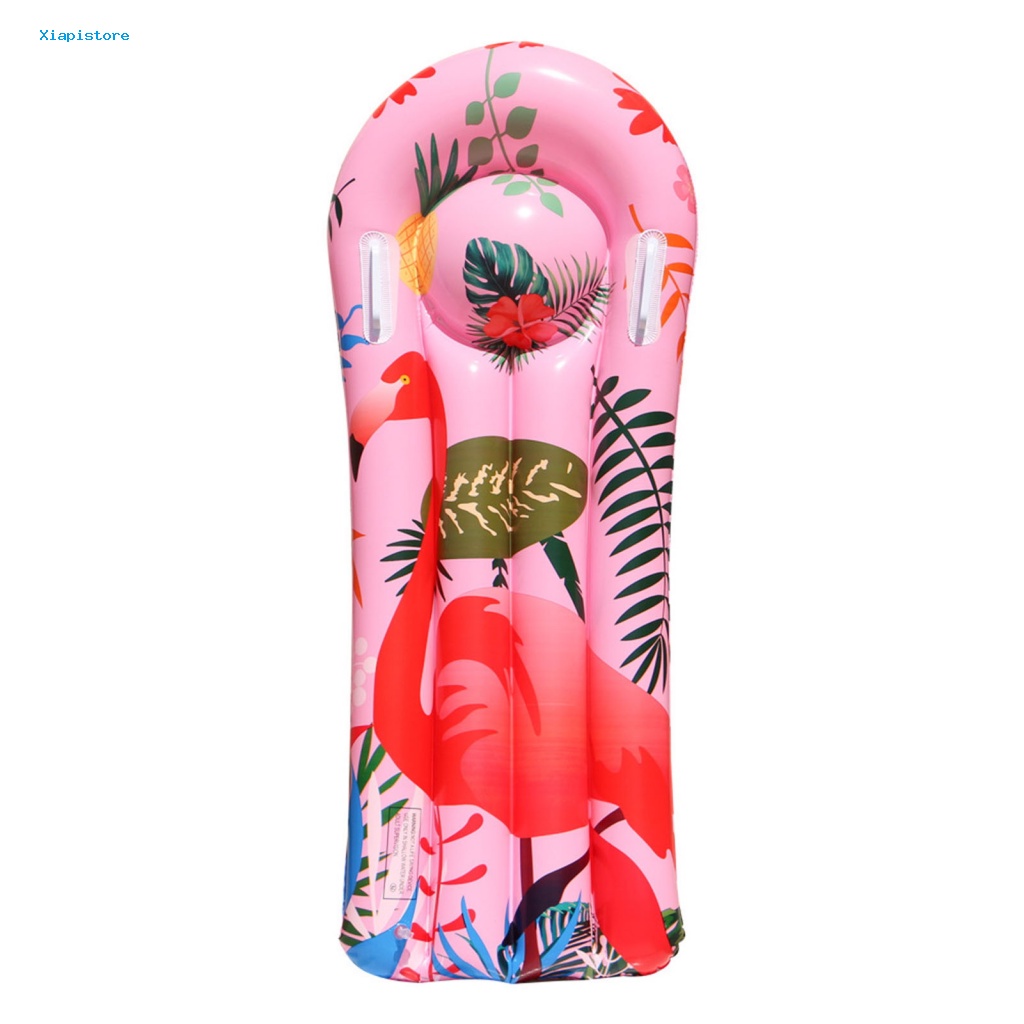 [Xiapistore] Phao Bơi Bơm Hơi In Hoạt Hình Cỡ Lớn Có Thể Gập Lại Cho Người Lớn Và Trẻ Em Đi Biển Mùa Hè