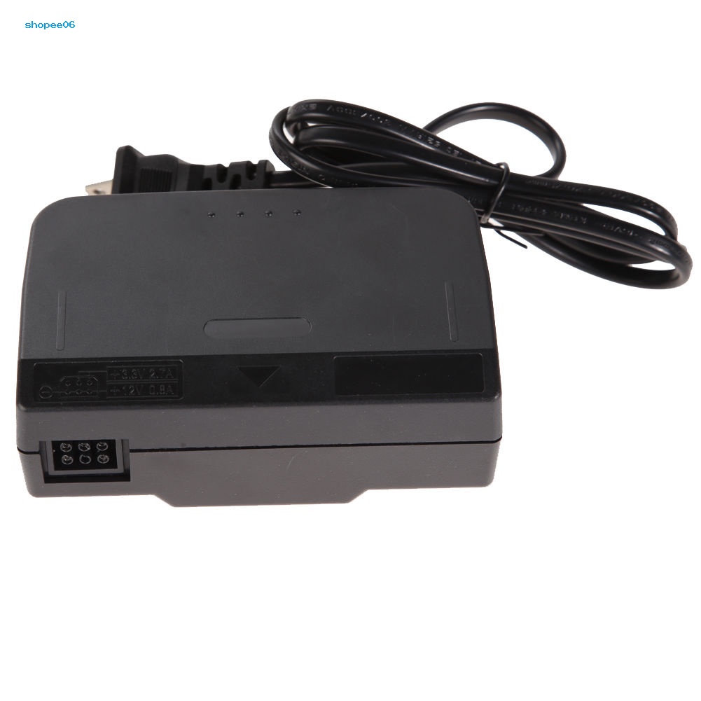 Bộ Chuyển Đổi Nguồn Điện AC Di Động + Cáp Âm Thanh AV Cho Hệ Thống Nintendo 64