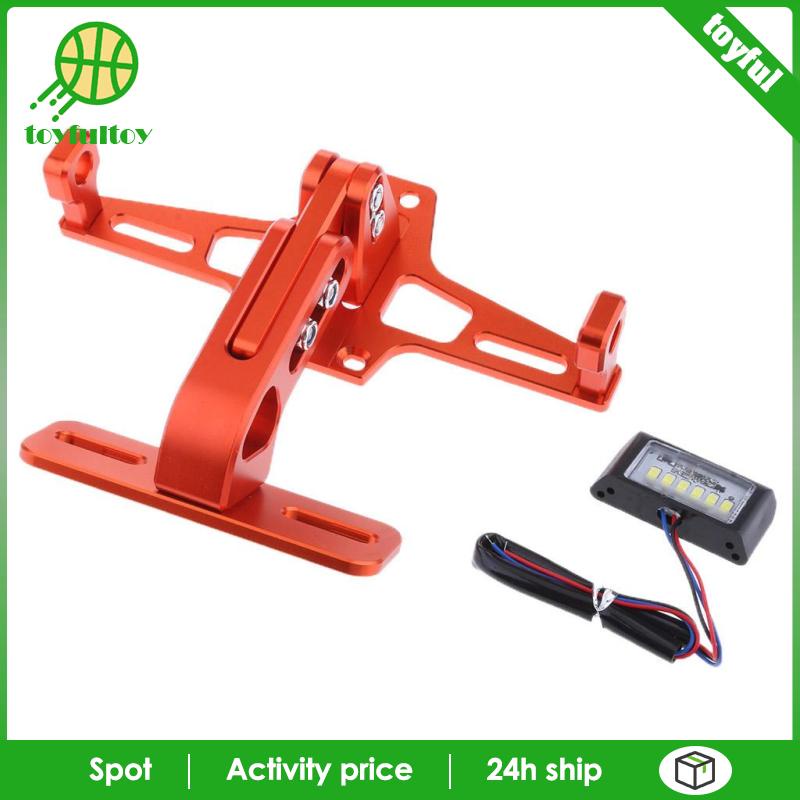 Giá Đỡ Đèn LED Gắn Biển Số Xe Mô Tô Có Thể Điều Chỉnh