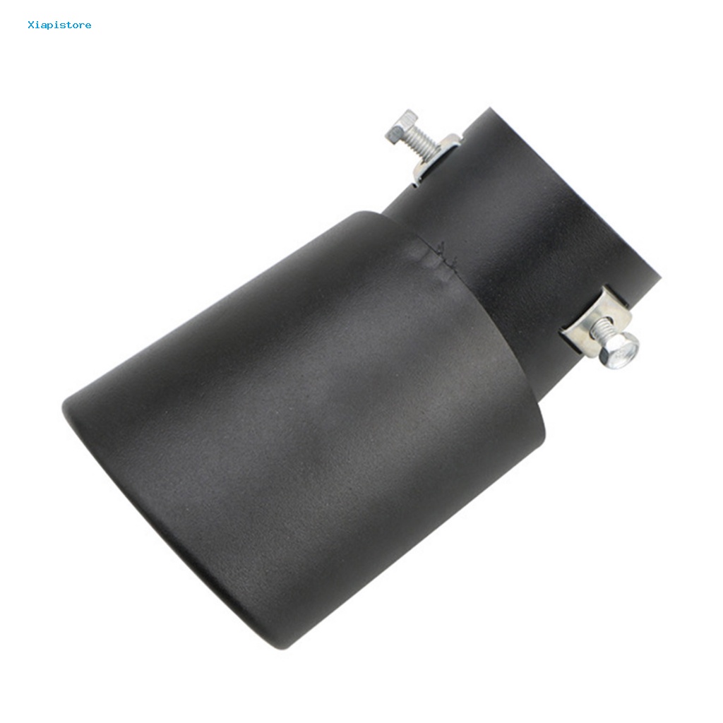 [Xiapistore] Đầu Ống Xả Xe Hơi Bằng Thép Không Gỉ Phủ Lớp Hoàn Thiện Đơn Giản Thông Dụng