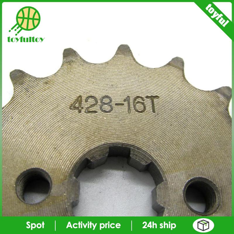 Nhông Xích 16T 428 Có Trục 17mm Cho Xe Đạp Địa Hình