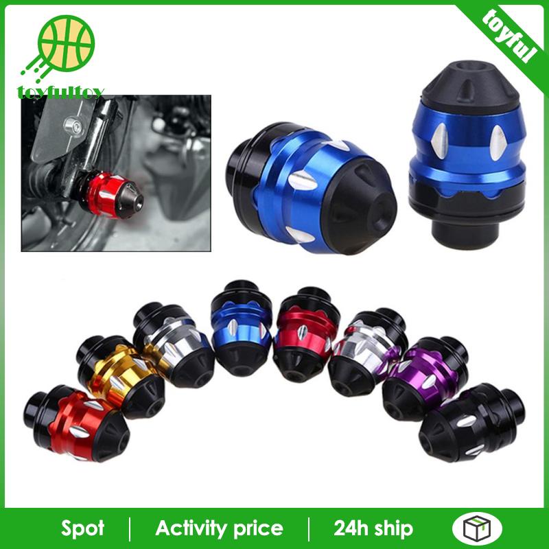 Khung Nhôm Bảo Vệ Phuộc Trước Chống Va Đập Màu Xanh Dương Cho Xe Máy