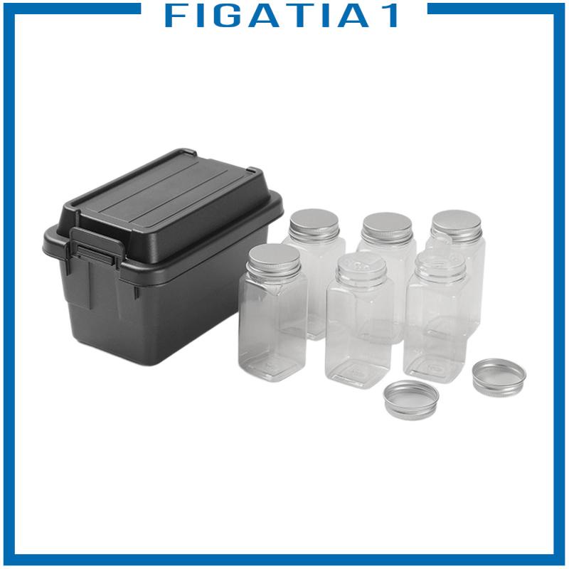 Set 6 Lọ Đựng Gia Vị Tiện Lợi Cho Các Hoạt Động Ngoài Trời
