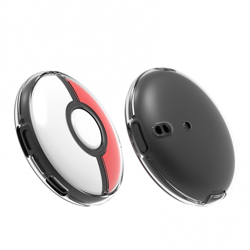 Ốp Điện Thoại PC Cứng Trong Suốt Họa Tiết Pokemon GO Plus + 2023 Kèm Dây Đeo Dành Cho Pokemon GO Plus