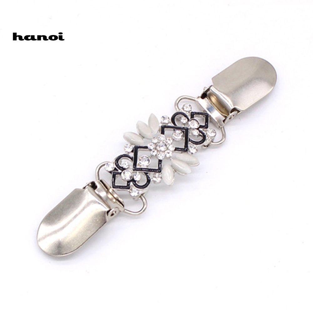 Kẹp Cài Áo Khoác Cardigan Đính Đá Thời Trang Cho Nữ