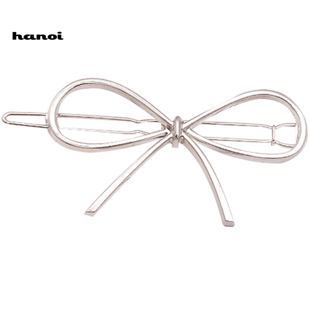 Kẹp Tóc Hình Nơ Dễ Thương 2 Màu Lựa Chọn