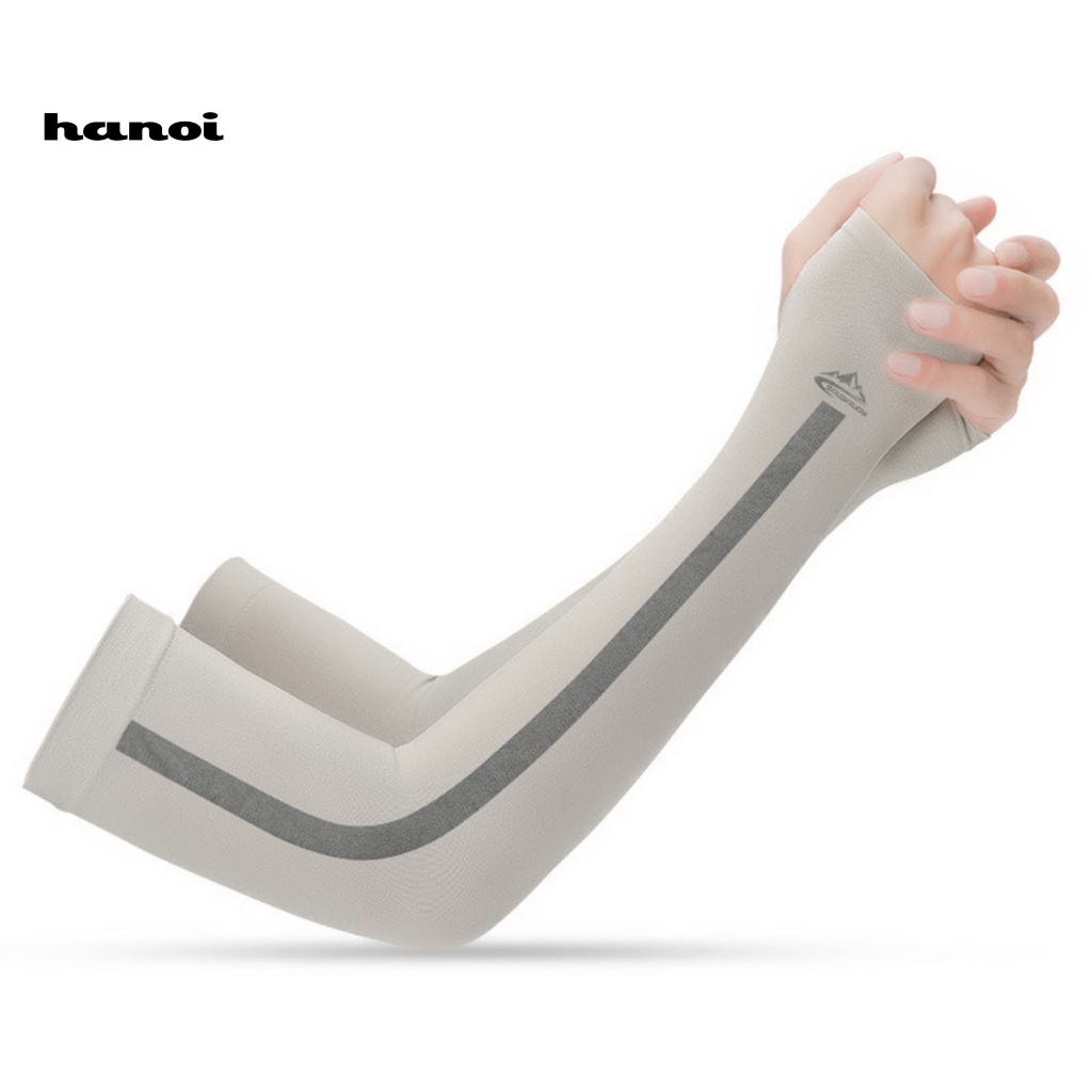 1 Cặp Ống Tay Áo Chống Tia UV Độ Co Giãn Cao Tiện Dụng