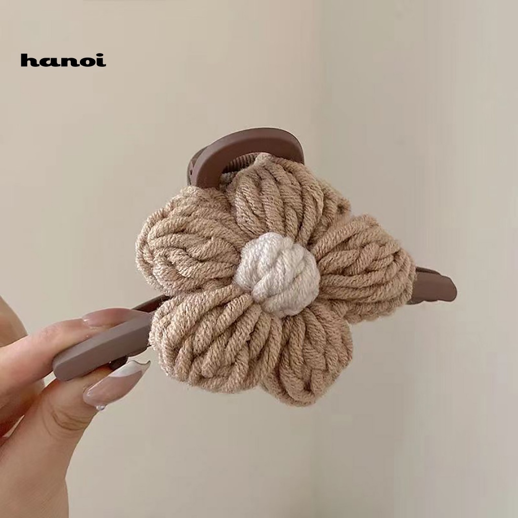 Kẹp Tóc Càng Cua Cố Định Tóc Đuôi Ngựa Màu Sắc Tương Phản Chống Trượt