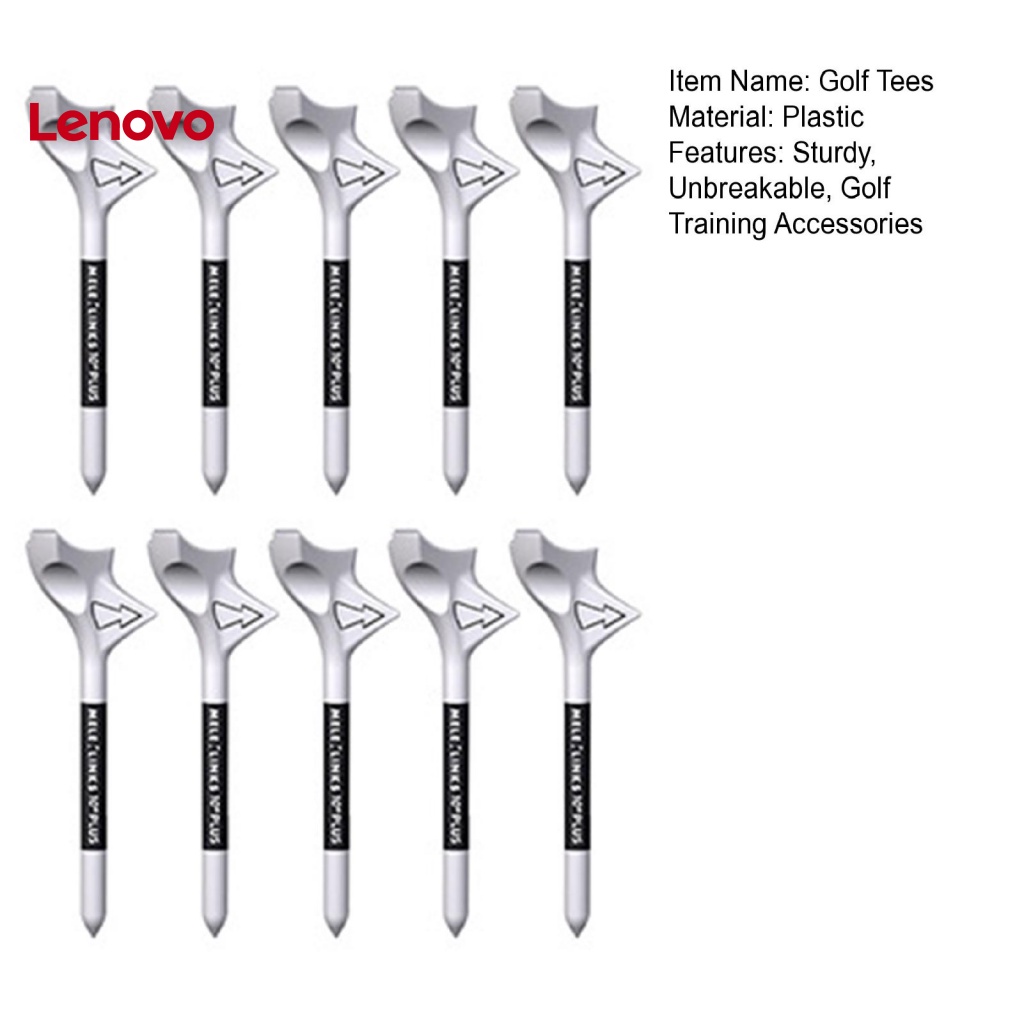 Set 10 Phụ Kiện Chèn Bóng Golf Khoảng Cách 10 Độ Chống Mài Mòn