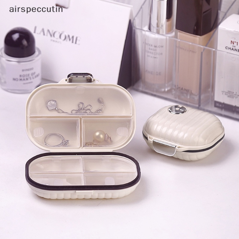Hộp Đựng Thuốc Mini Chia Nhiều Ngăn Tiện Dụng Mang Theo Du Lịch