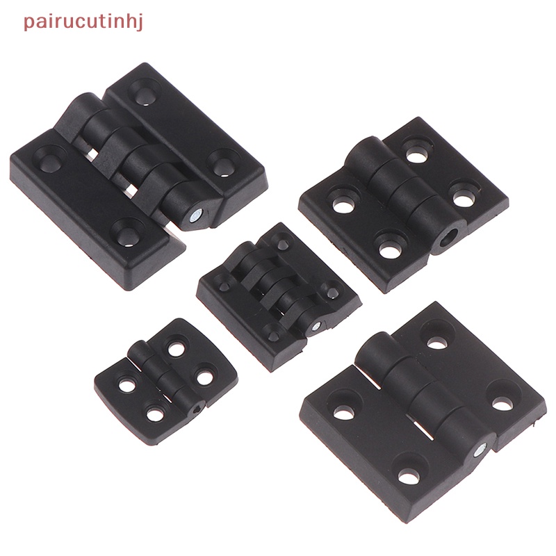 1 Bản Lề Cửa Mini Bằng Nhựa ABS Màu Đen Chất Lượng Cao