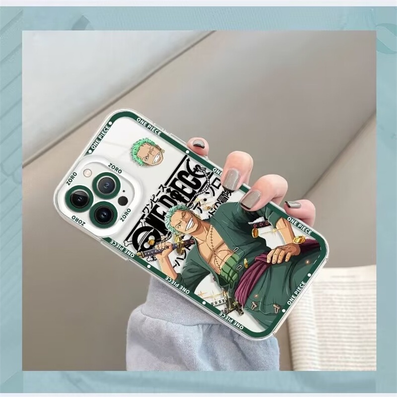 Ốp Điện Thoại Mềm Trong Suốt Họa Tiết One Piece Cho Samsung Galaxy S20 S21 S22 S23 S30 FE Plus Ultra 5G