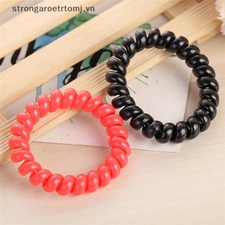 Set 10 Dây Cột Tóc Dạng Xoắn Lò Xo Cá Tính