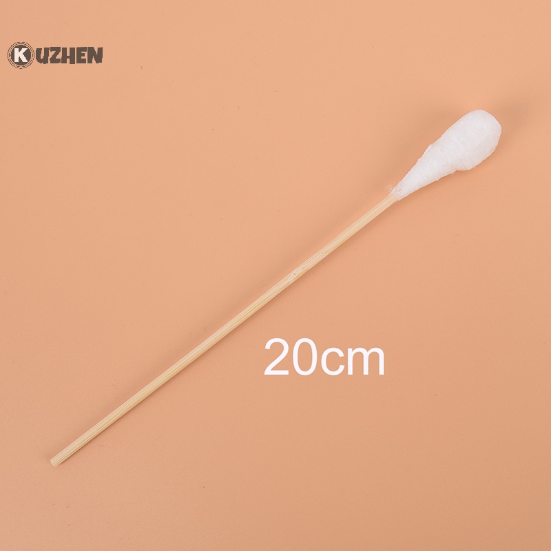 Set 20 Tăm Bông 20cm Thân Gỗ Chất Lượng Cao
