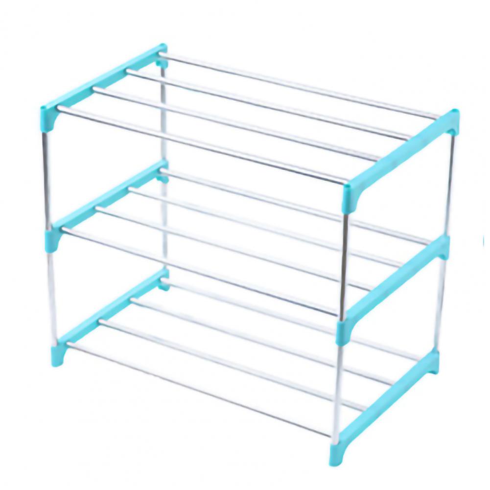 Giá để giày bằng thép không gỉ Lắp ráp nhiều lớp DIY Gia cố cho gia đình Onemore
