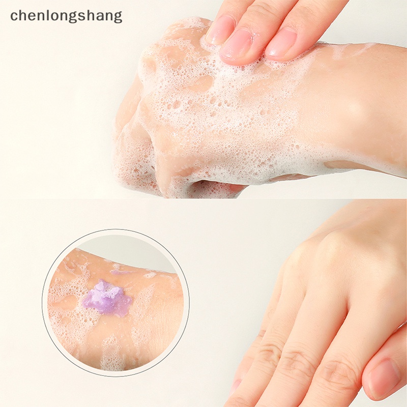 1 Hộp Giấy Xà Phòng Rửa Tay chenlongshang Làm Sạch Da Tay Có Mùi Thơm