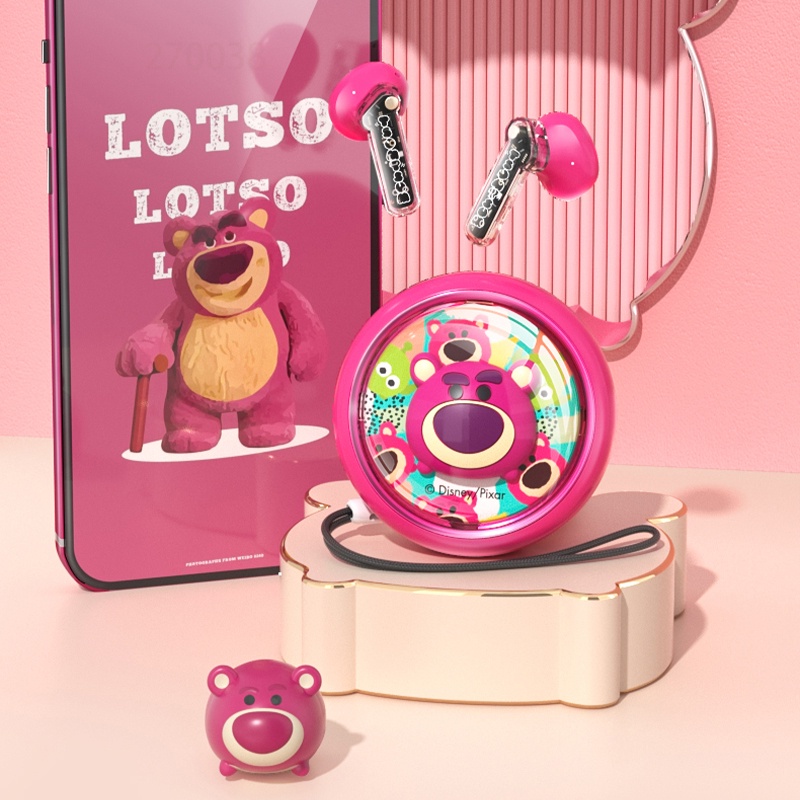 DISNEY Tai Nghe Bluetooth Không Dây LY-886 TsumTsum Series Hình Winnie The Pooh Mickey Minnie Alien Dễ Thương Chất Lượng Cao Pin Dài