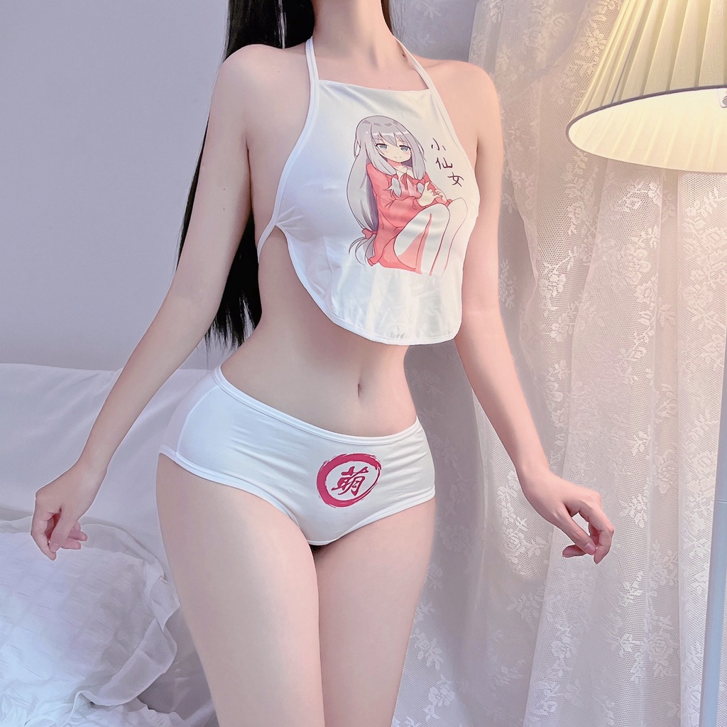 Bộ Đồ Ngủ Hóa Trang Nhân Vật Anime Dễ Thương Quyến Rũ Cho Nữ AN100